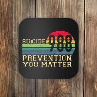 988 Suicide Prevention Awareness Mental Health Coaster thumb 0