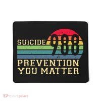 988 Suicide Prevention Awareness Mental Health Mousepad thumb 0