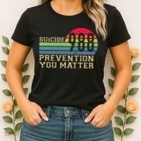 988 Suicide Prevention Awareness Mental Health Women's T-Shirt thumb 2