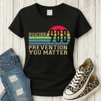 988 Suicide Prevention Awareness Mental Health Women's T-Shirt thumb 3