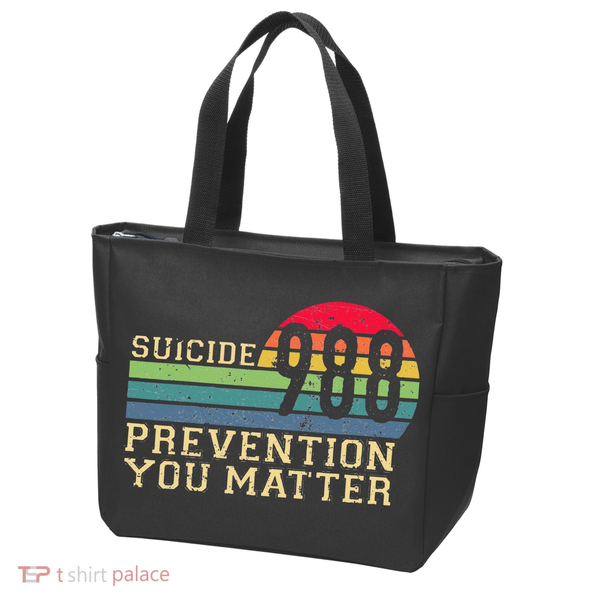 988 Suicide Prevention Awareness Mental Health Tote Bag