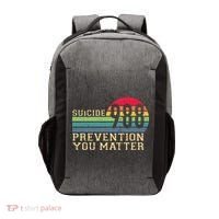 988 Suicide Prevention Awareness Mental Health Vector Backpack thumb 0