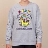 988 Suicide Prevention Tomorrow Needs You Retro Women's Sweatshirt thumb 0