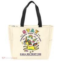 988 Suicide Prevention Tomorrow Needs You Retro Tote Bag thumb 0