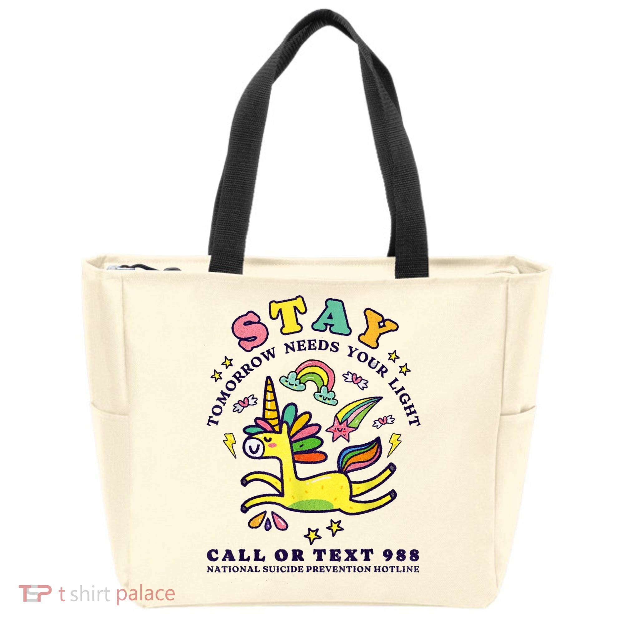 988 Suicide Prevention Tomorrow Needs You Retro Tote Bag