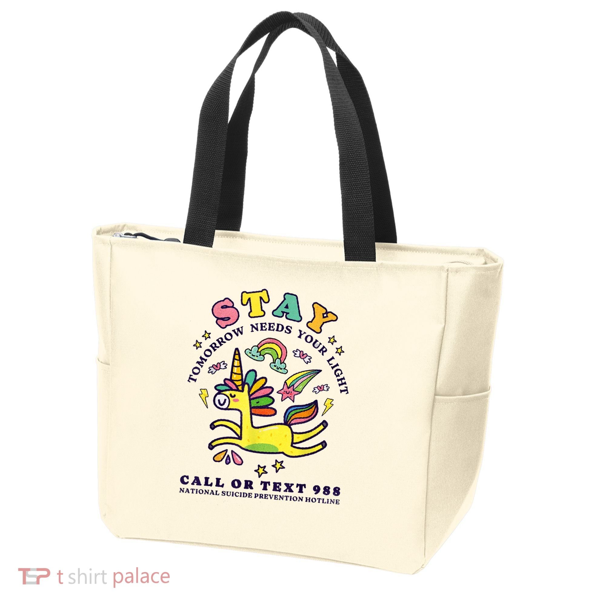 988 Suicide Prevention Tomorrow Needs You Retro Tote Bag