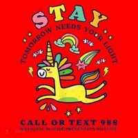 988 Suicide Prevention Tomorrow Needs You Retro Santa Hat thumb 1