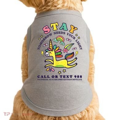 988 Suicide Prevention Tomorrow Needs You Retro Doggie Tank