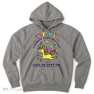 988 Suicide Prevention Tomorrow Needs You Retro Hoodie