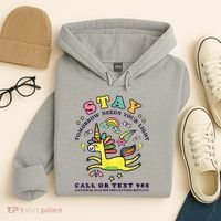 988 Suicide Prevention Tomorrow Needs You Retro Hoodie thumb 4
