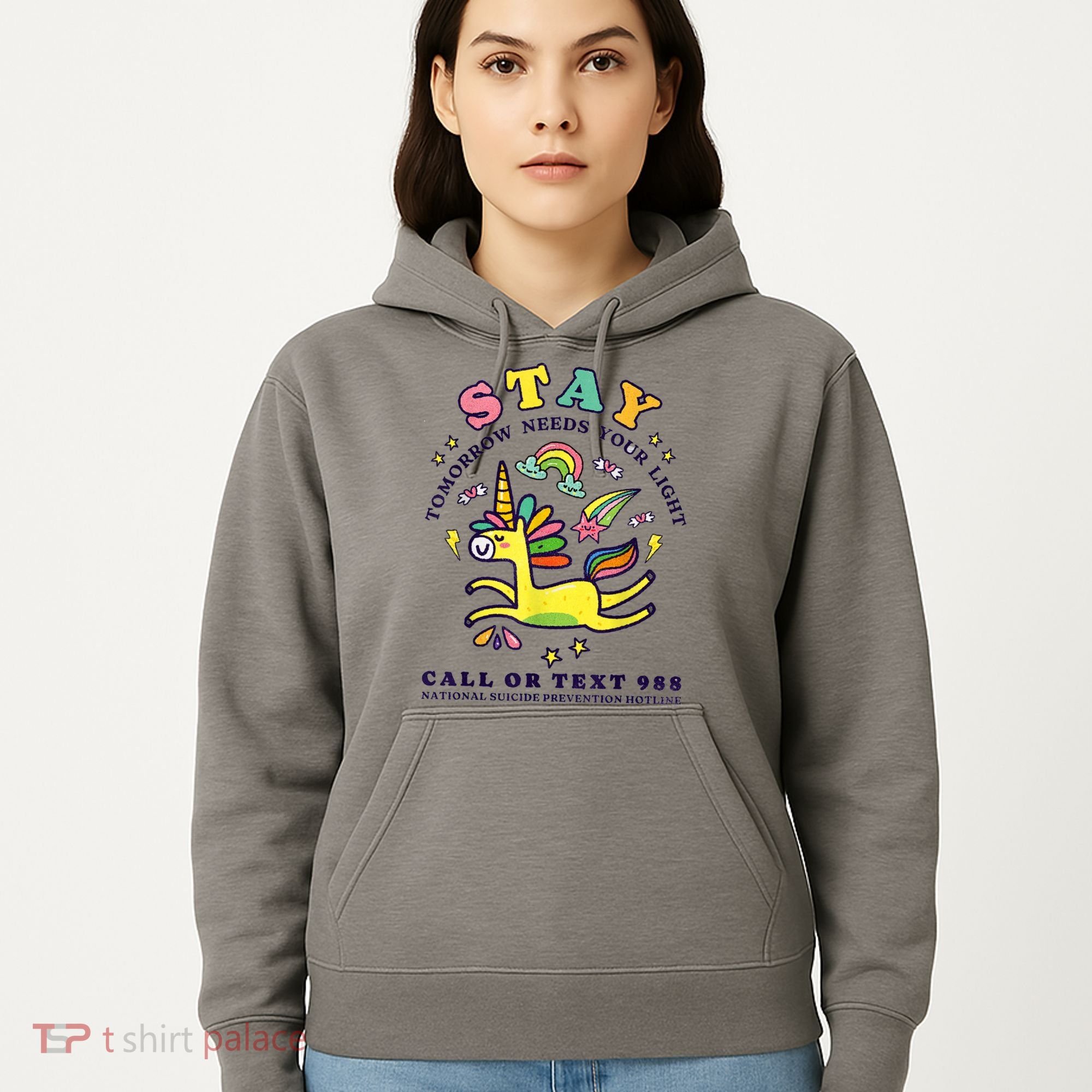 988 Suicide Prevention Tomorrow Needs You Retro Hoodie
