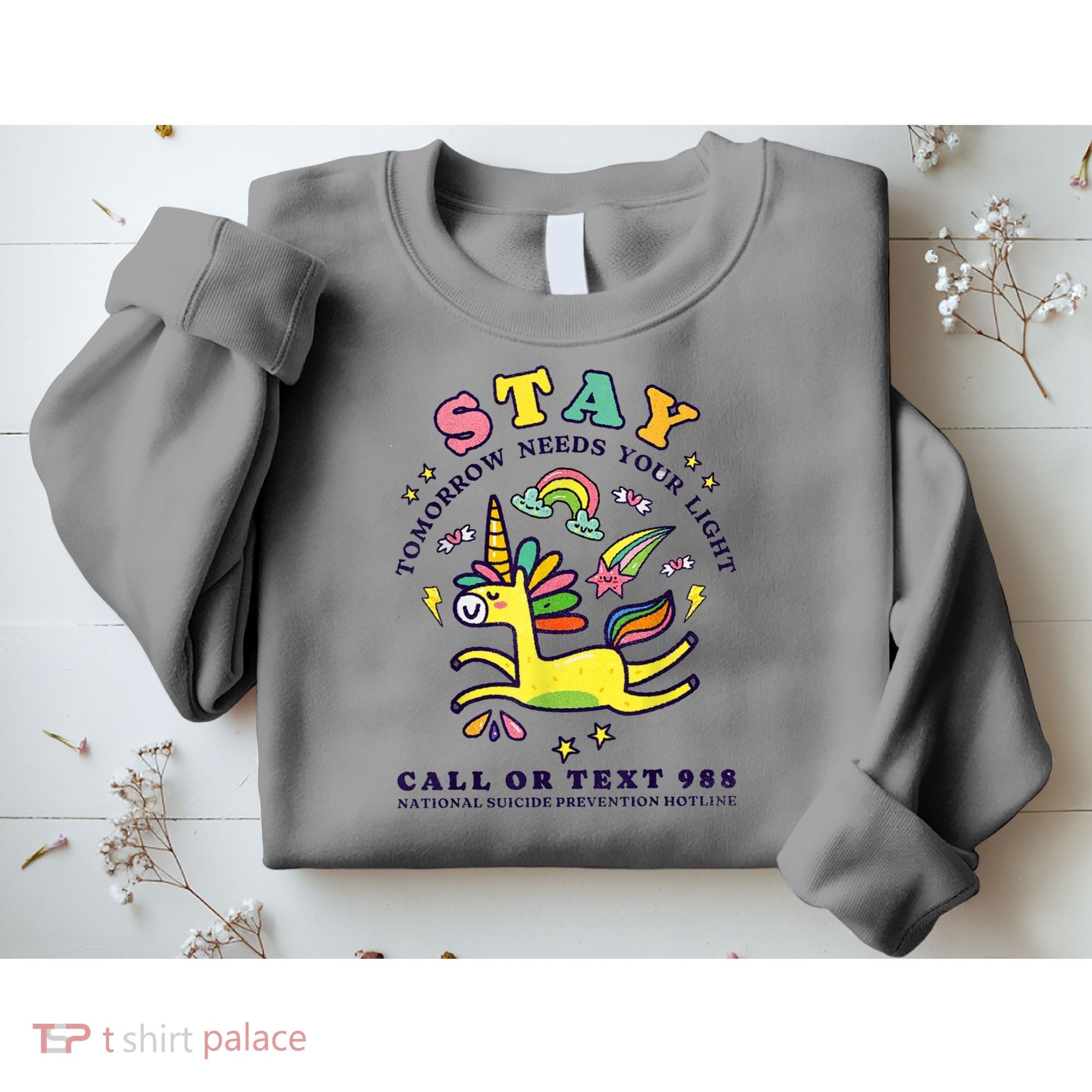988 Suicide Prevention Tomorrow Needs You Retro Sweatshirt