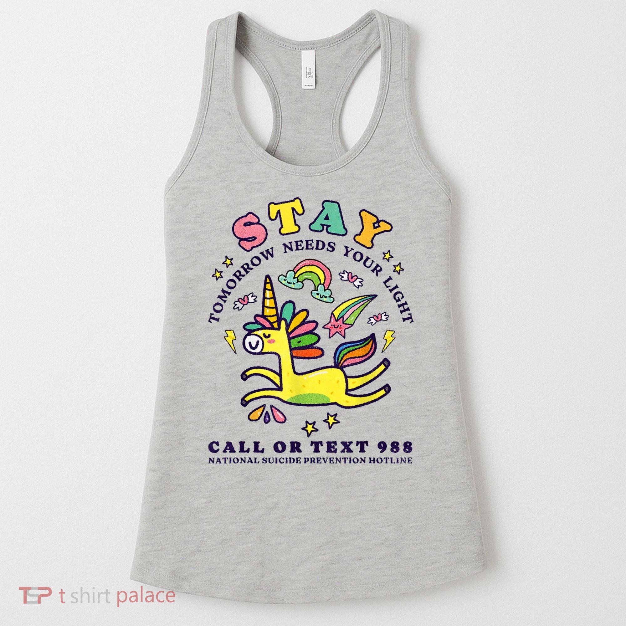 988 Suicide Prevention Tomorrow Needs You Retro Women's Tank Top