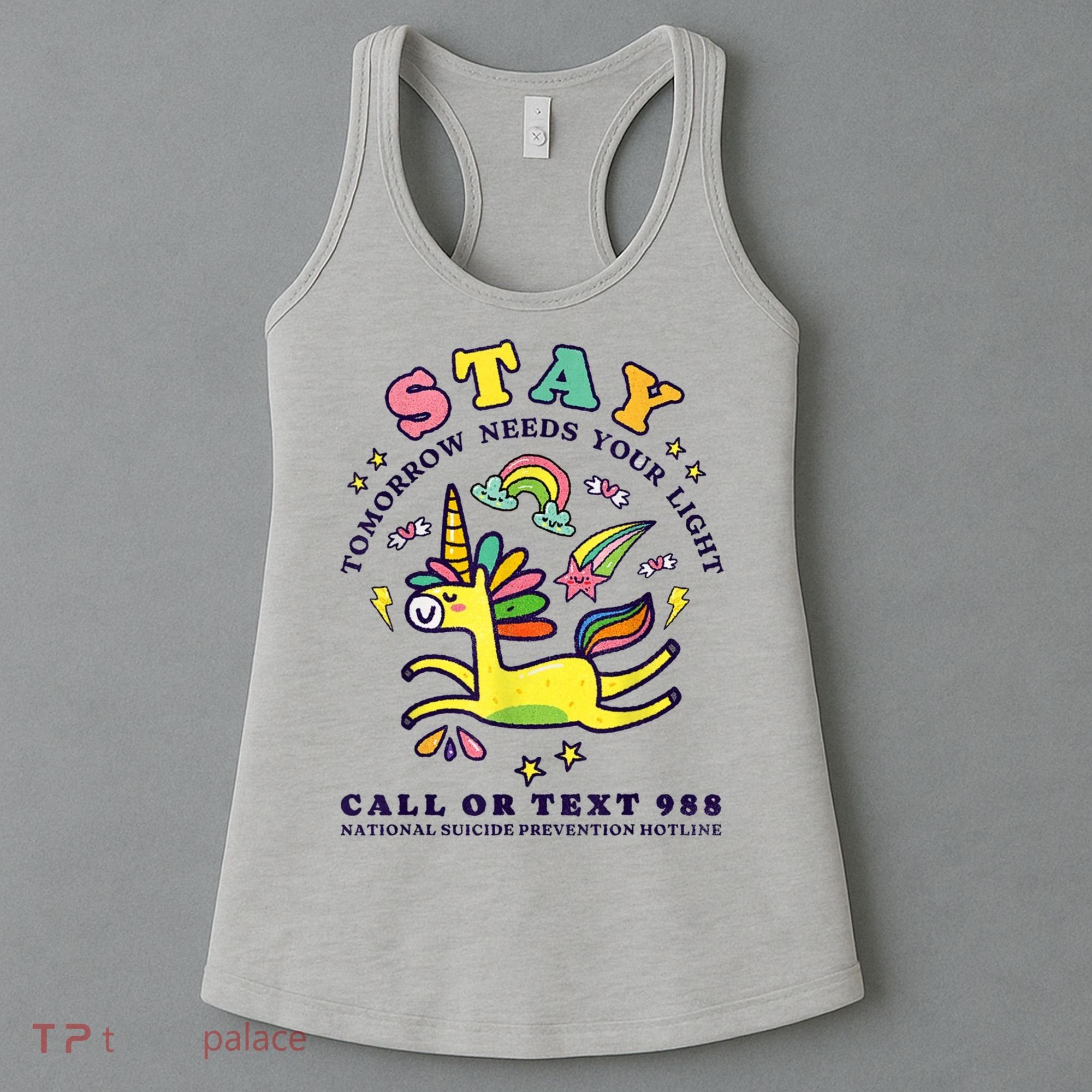 988 Suicide Prevention Tomorrow Needs You Retro Women's Tank Top