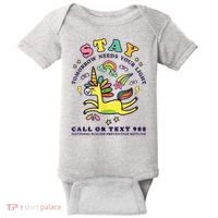 988 Suicide Prevention Tomorrow Needs You Retro Baby Bodysuit thumb 0
