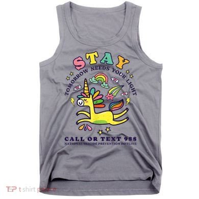 988 Suicide Prevention Tomorrow Needs You Retro Tank Top