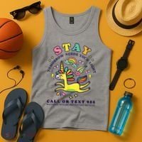 988 Suicide Prevention Tomorrow Needs You Retro Tank Top thumb 4