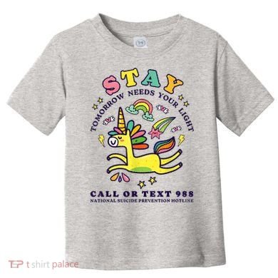 988 Suicide Prevention Tomorrow Needs You Retro Toddler T-Shirt