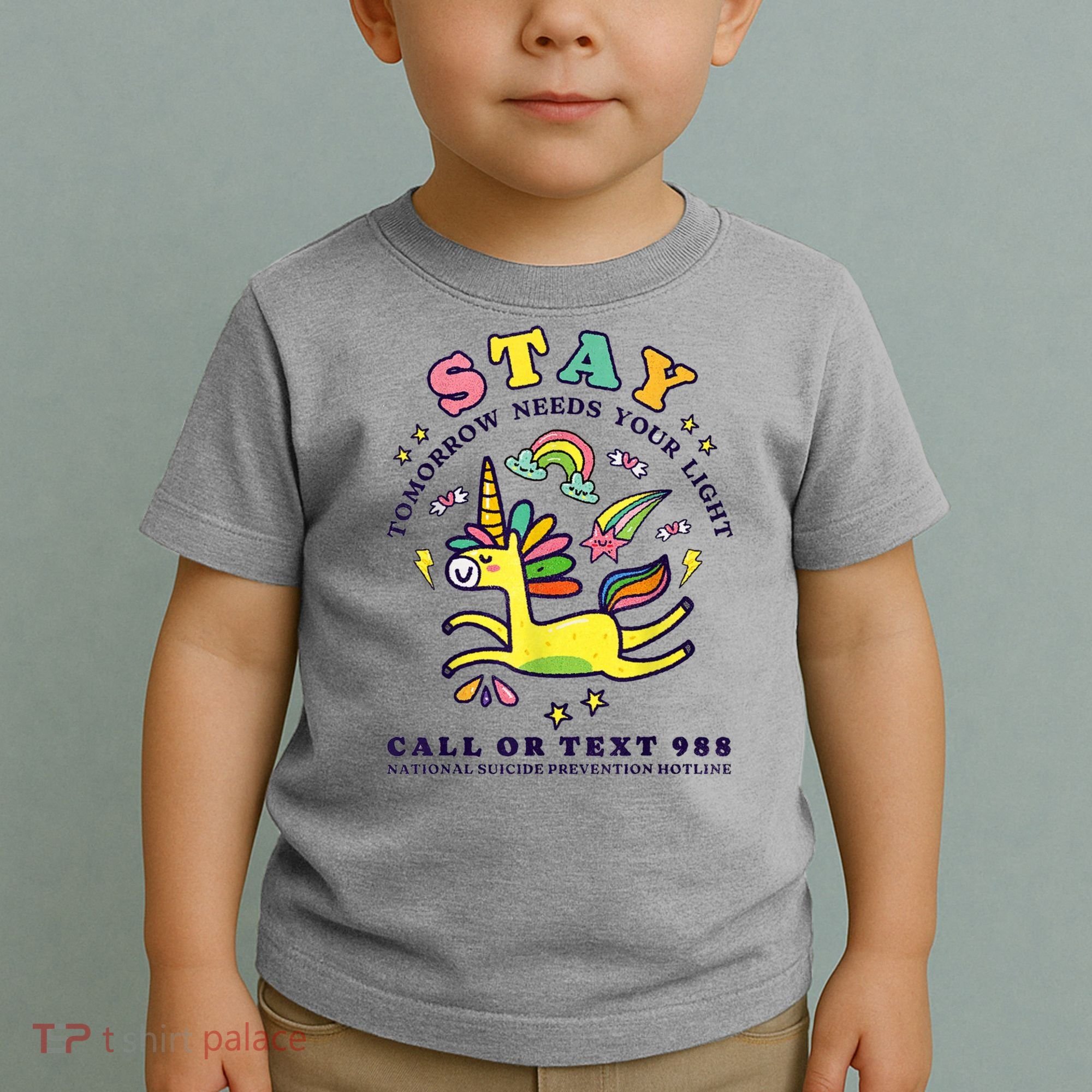 988 Suicide Prevention Tomorrow Needs You Retro Toddler T-Shirt