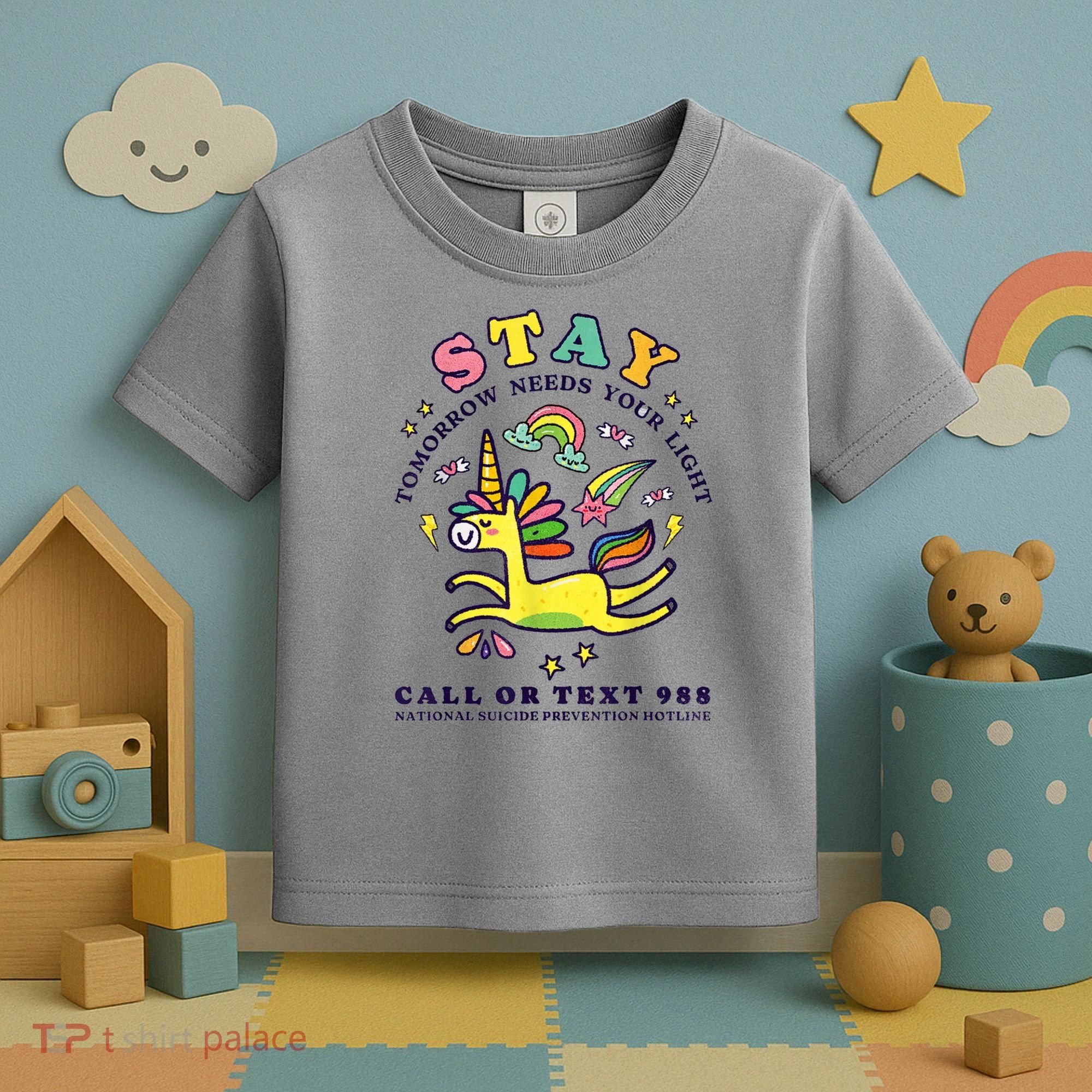 988 Suicide Prevention Tomorrow Needs You Retro Toddler T-Shirt