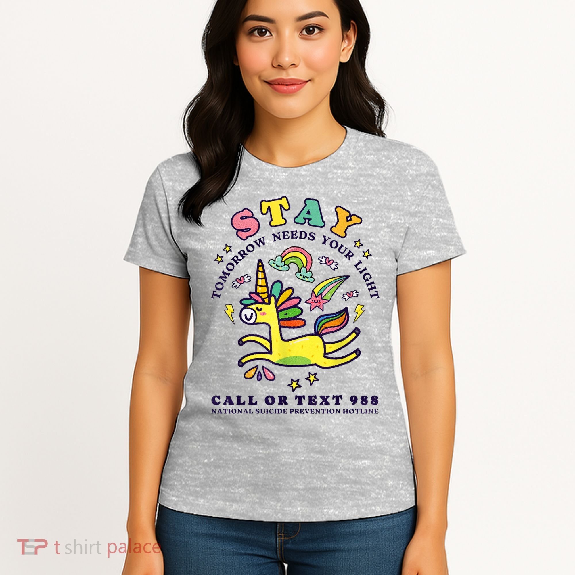 988 Suicide Prevention Tomorrow Needs You Retro Women's T-Shirt