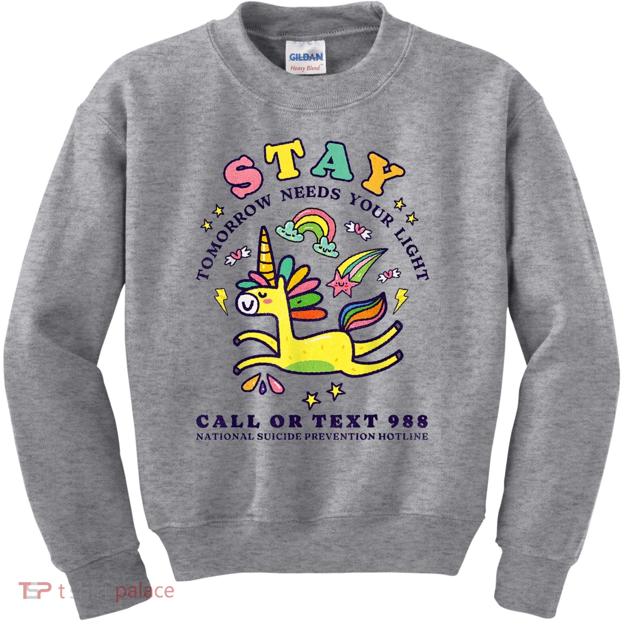988 Suicide Prevention Tomorrow Needs You Retro Kids Sweatshirt