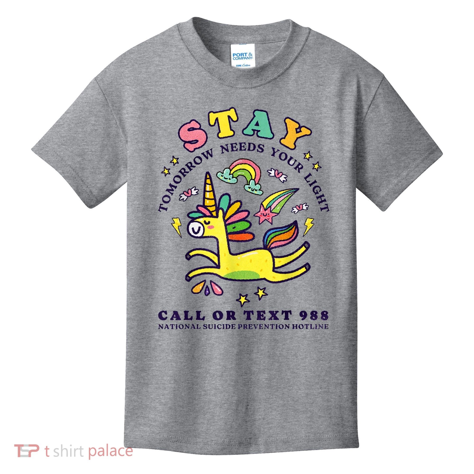 988 Suicide Prevention Tomorrow Needs You Retro Kids T-Shirt