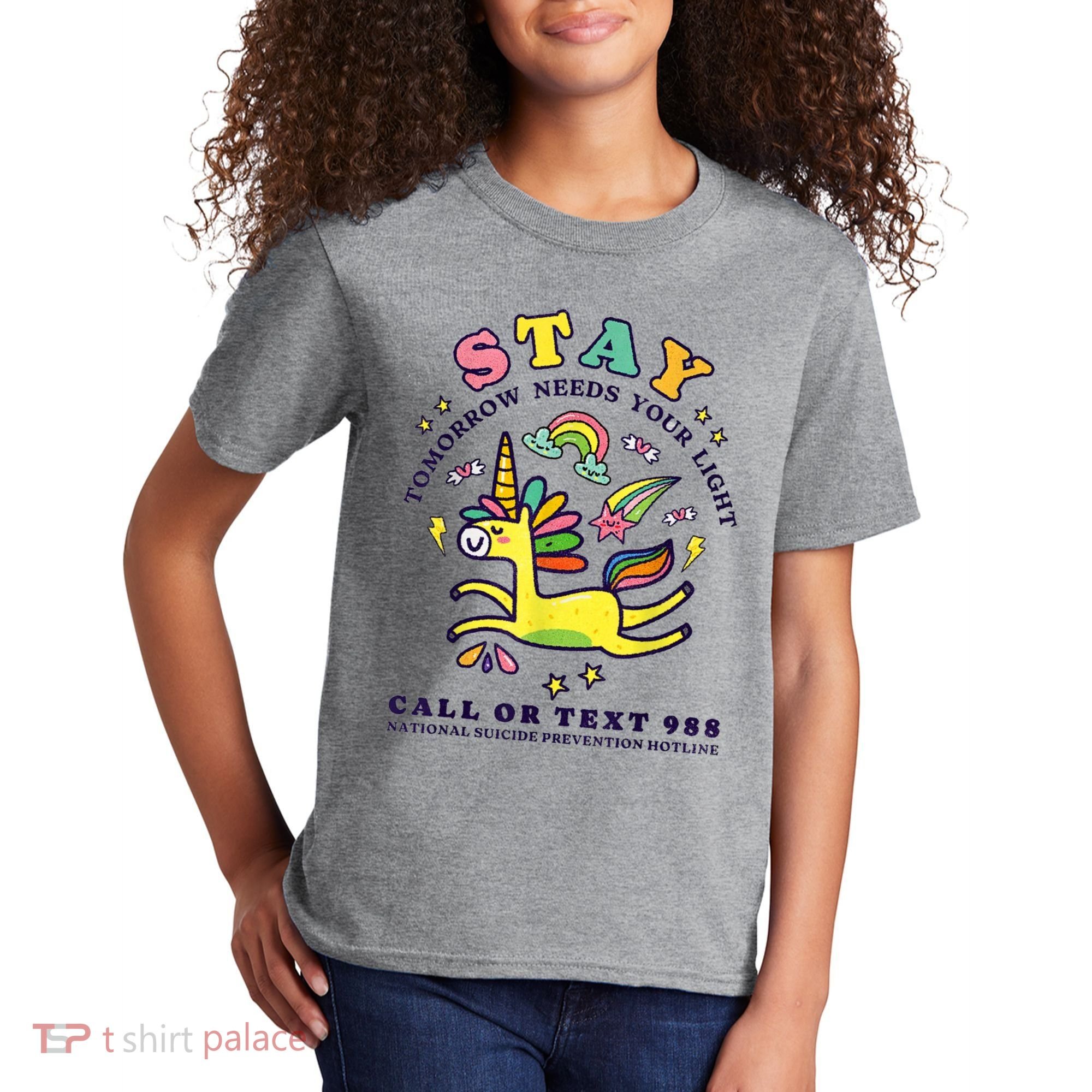 988 Suicide Prevention Tomorrow Needs You Retro Kids T-Shirt