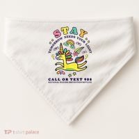 988 Suicide Prevention Tomorrow Needs You Retro USA-Made Doggie Bandana thumb 0