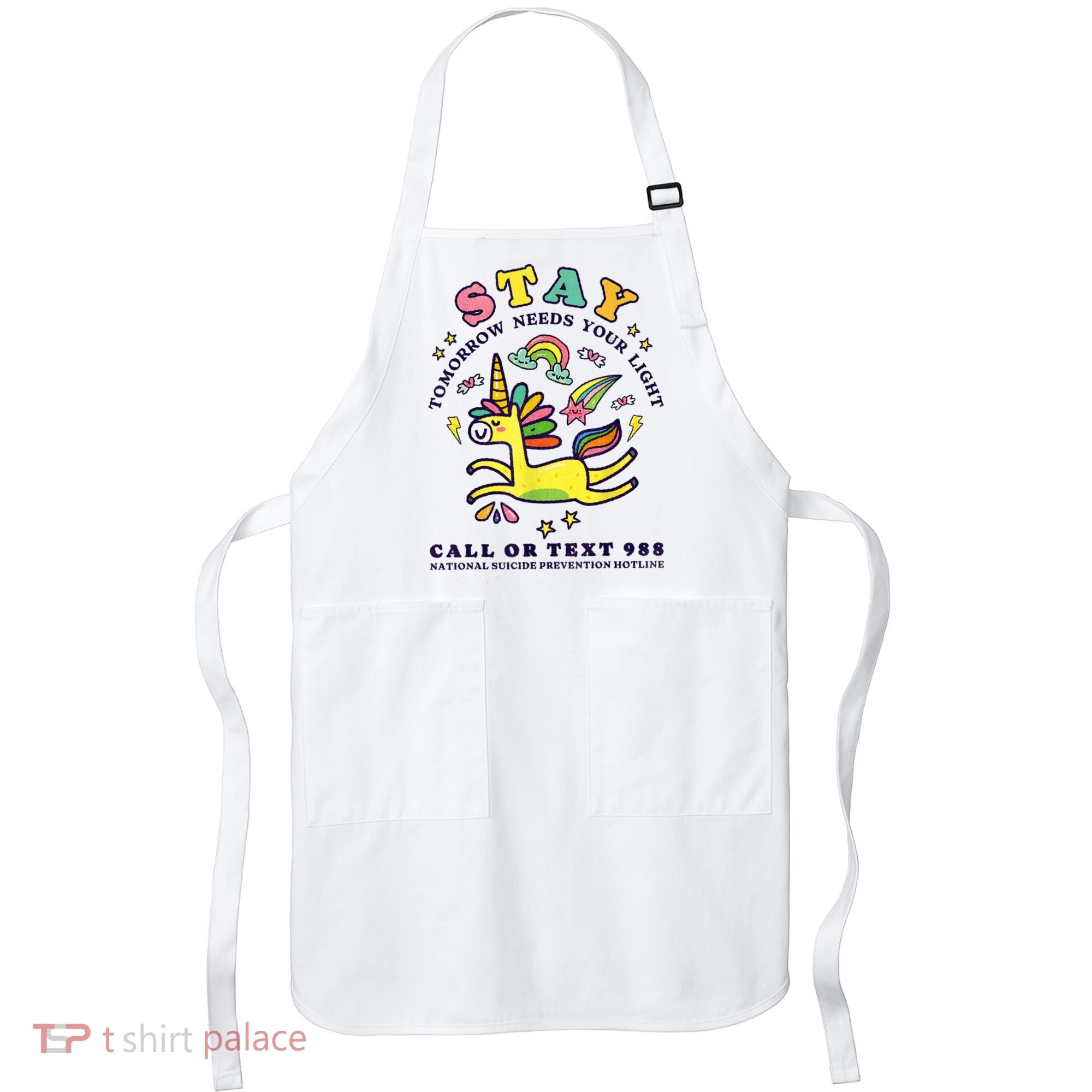 988 Suicide Prevention Tomorrow Needs You Retro Apron