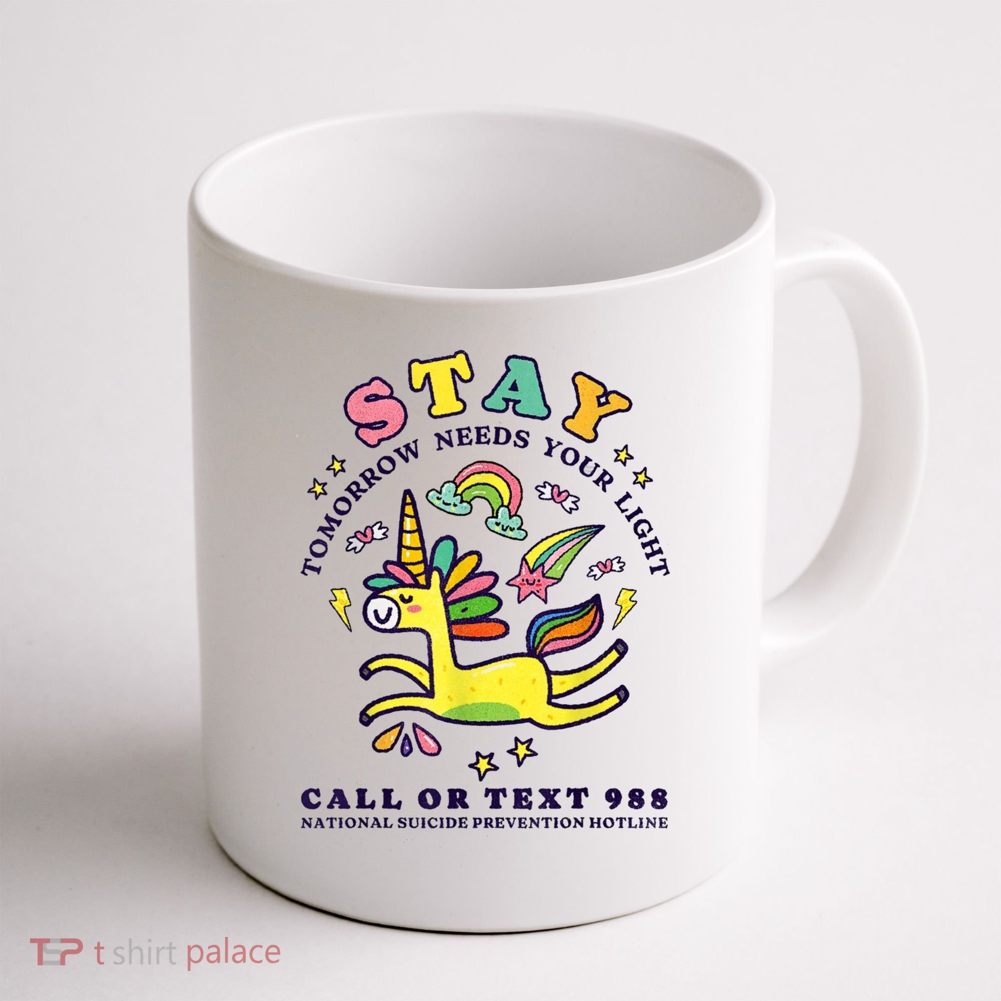988 Suicide Prevention Tomorrow Needs You Retro Coffee Mug