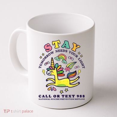 988 Suicide Prevention Tomorrow Needs You Retro Coffee Mug