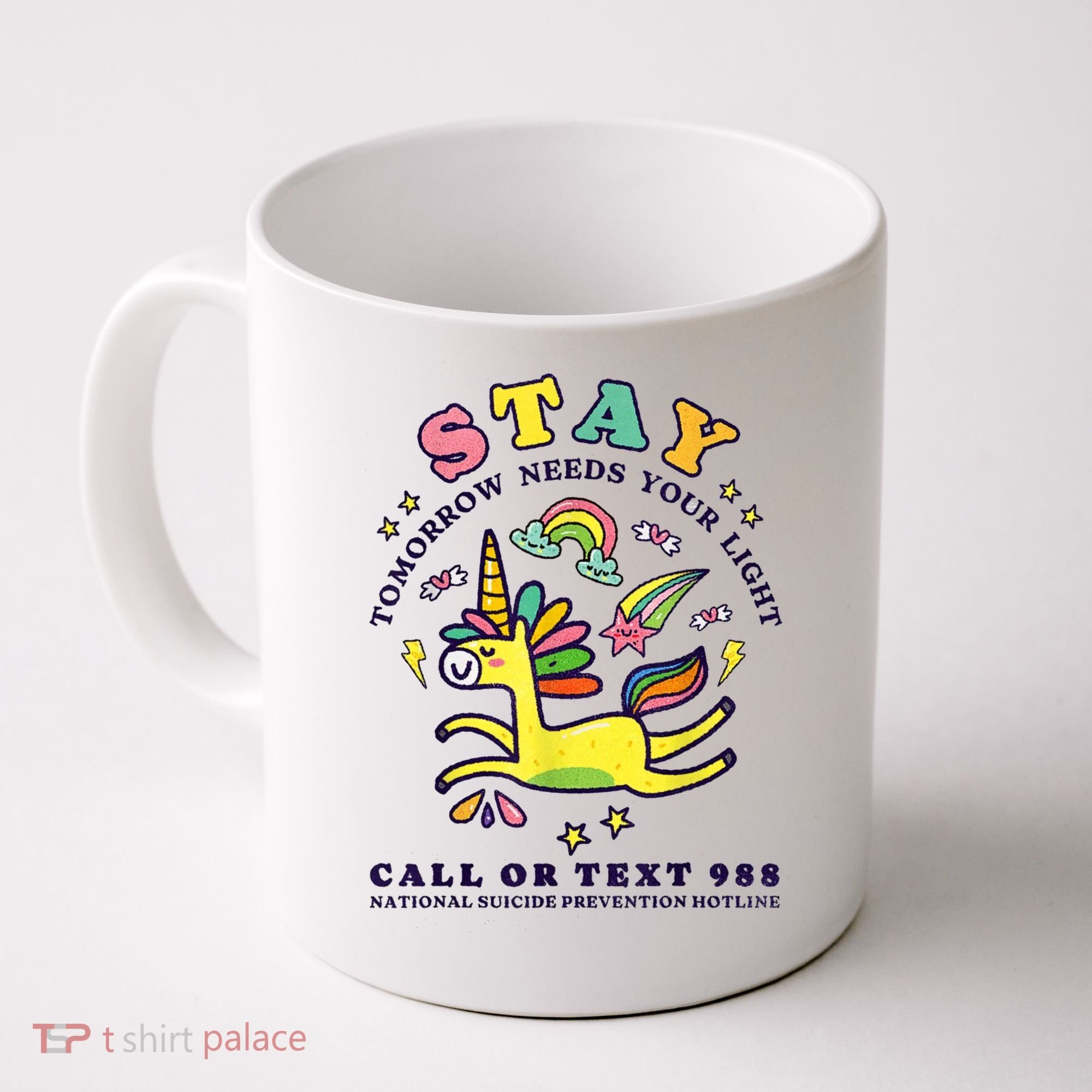 988 Suicide Prevention Tomorrow Needs You Retro Coffee Mug