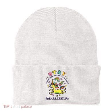 988 Suicide Prevention Tomorrow Needs You Retro Beanie