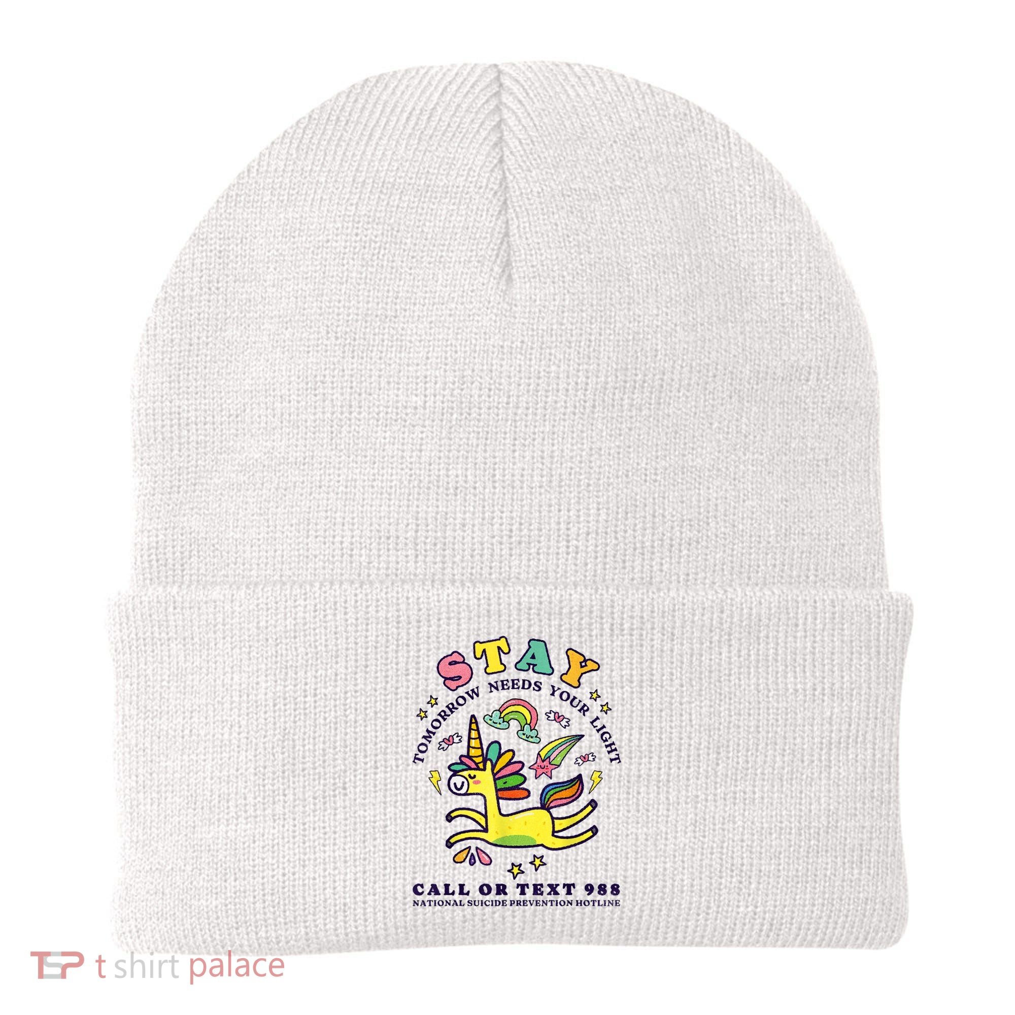 988 Suicide Prevention Tomorrow Needs You Retro Beanie