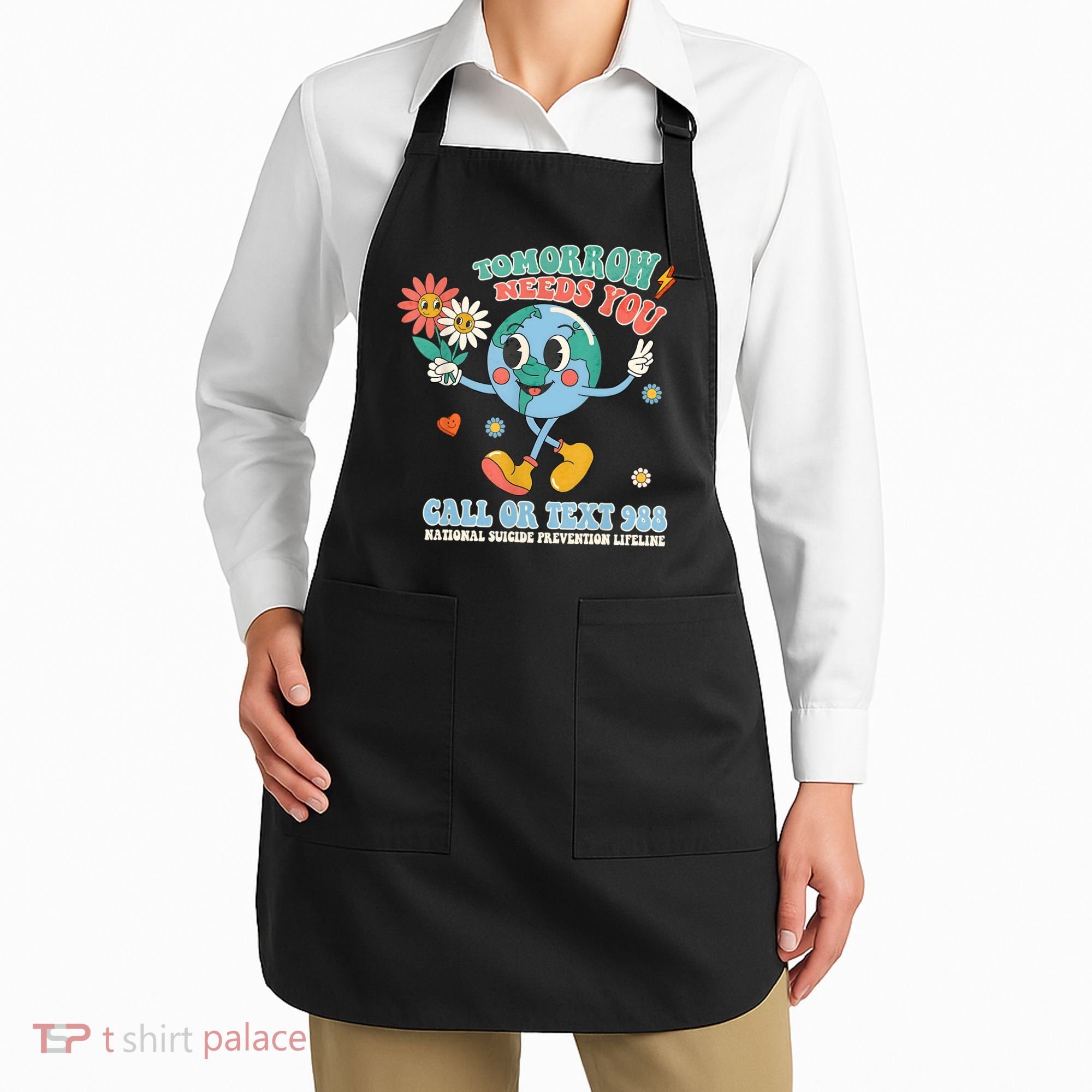 988 Suicide Prevention Stay Tomorrow Needs You Mental Health Apron