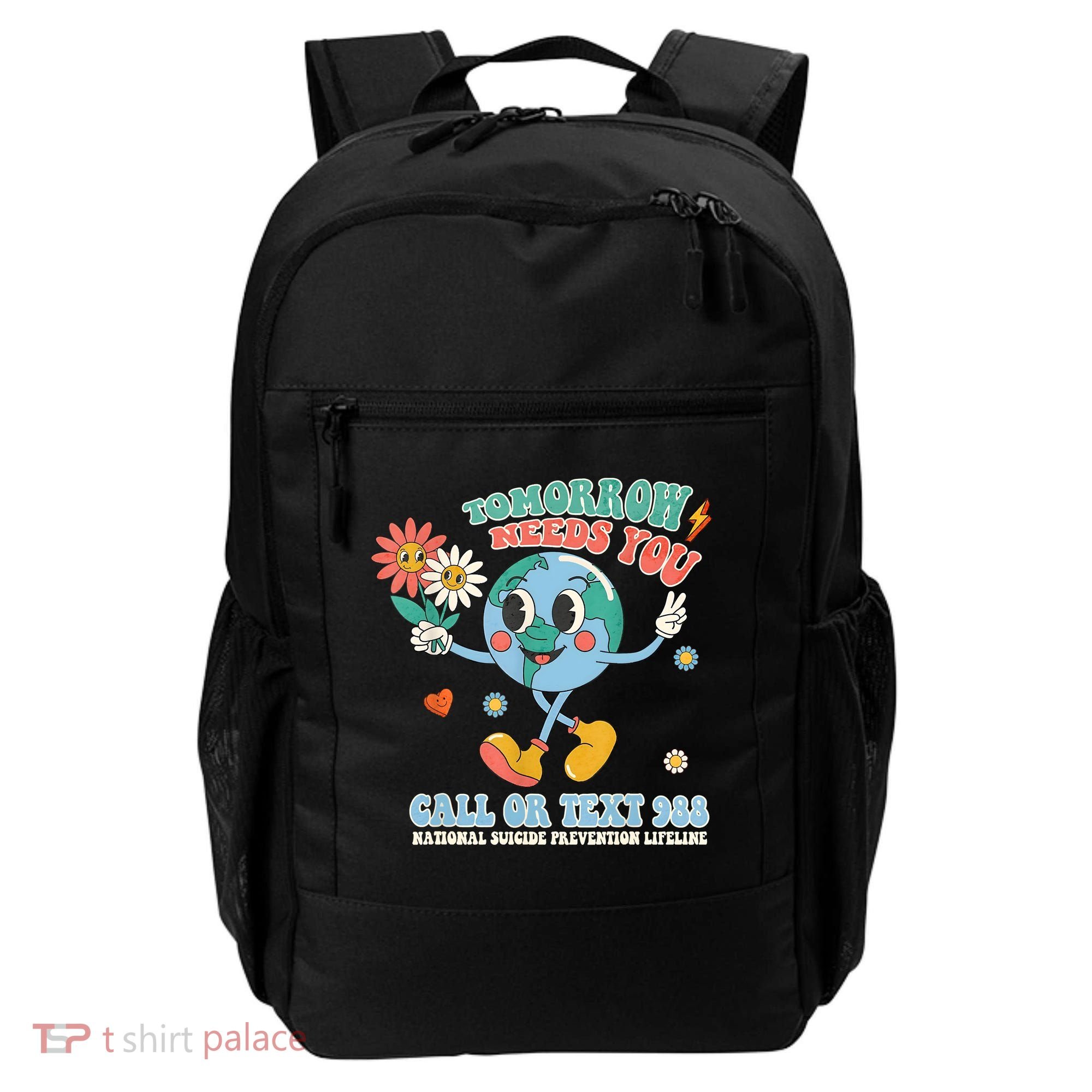 988 Suicide Prevention Stay Tomorrow Needs You Mental Health Backpack