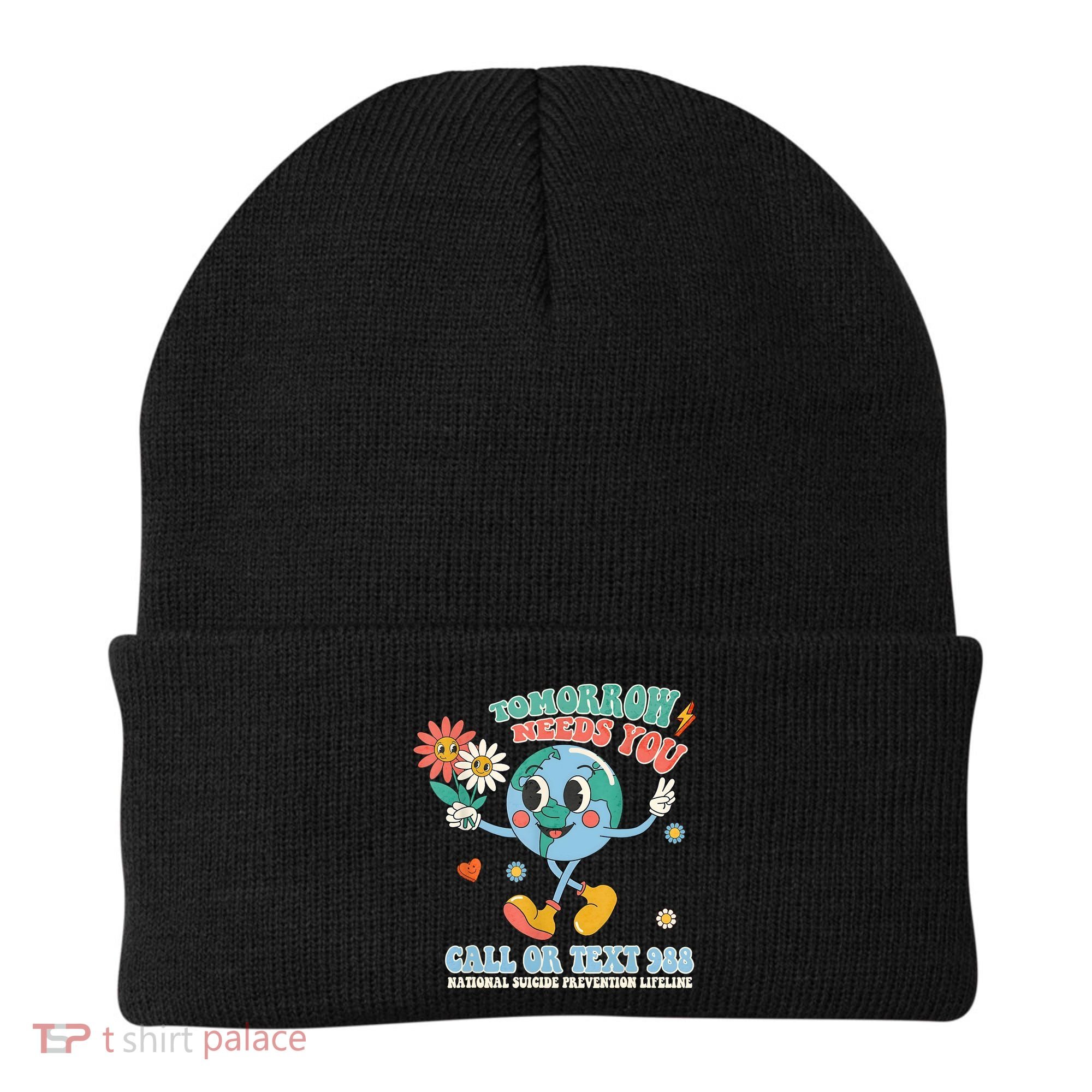 988 Suicide Prevention Stay Tomorrow Needs You Mental Health Beanie