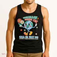 988 Suicide Prevention Stay Tomorrow Needs You Mental Health Tank Top thumb 3
