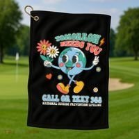 988 Suicide Prevention Stay Tomorrow Needs You Mental Health Golf Towel thumb 1