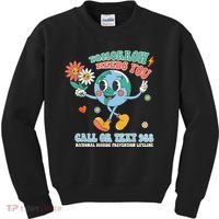 988 Suicide Prevention Stay Tomorrow Needs You Mental Health Kids Sweatshirt thumb 0