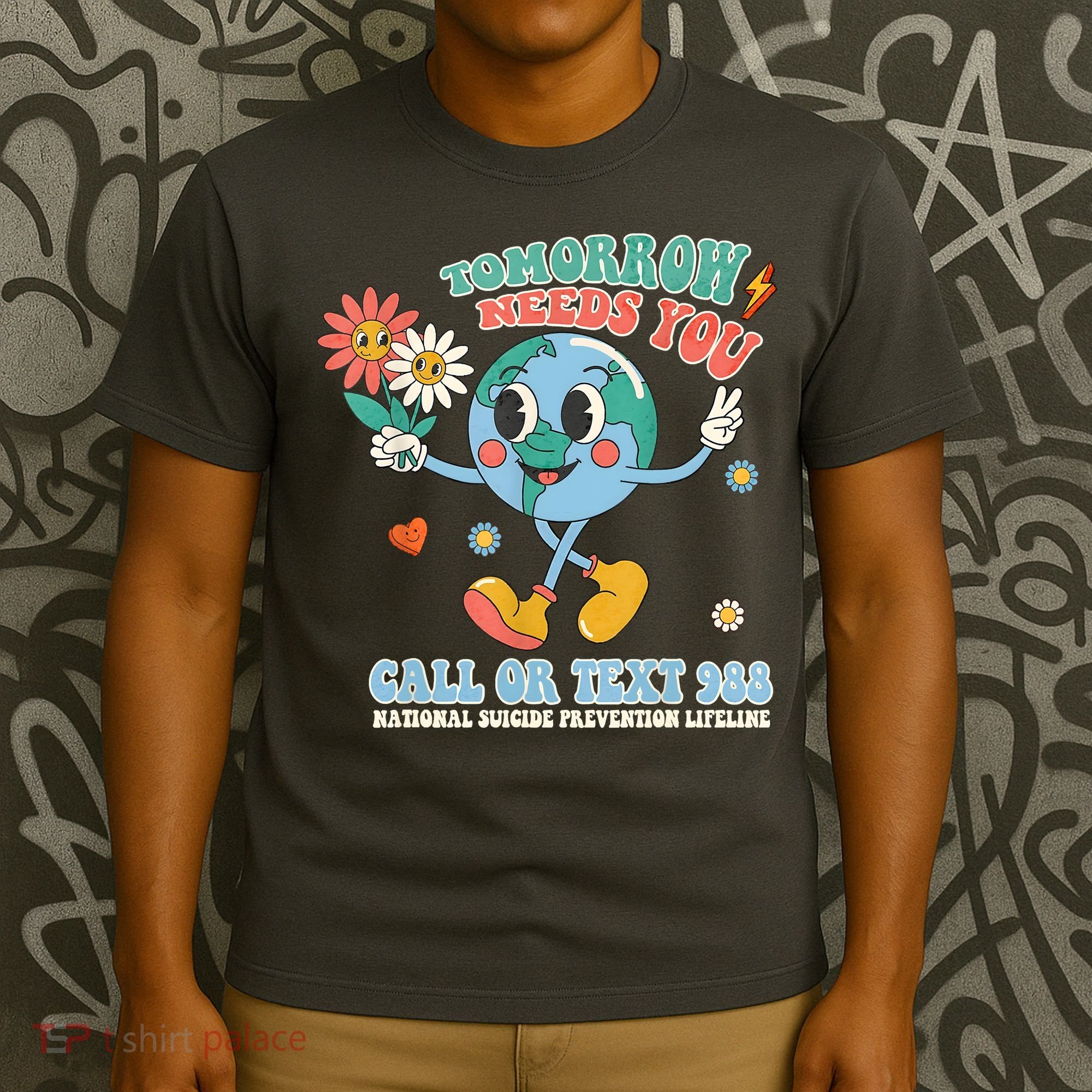 988 Suicide Prevention Stay Tomorrow Needs You Mental Health T-Shirt