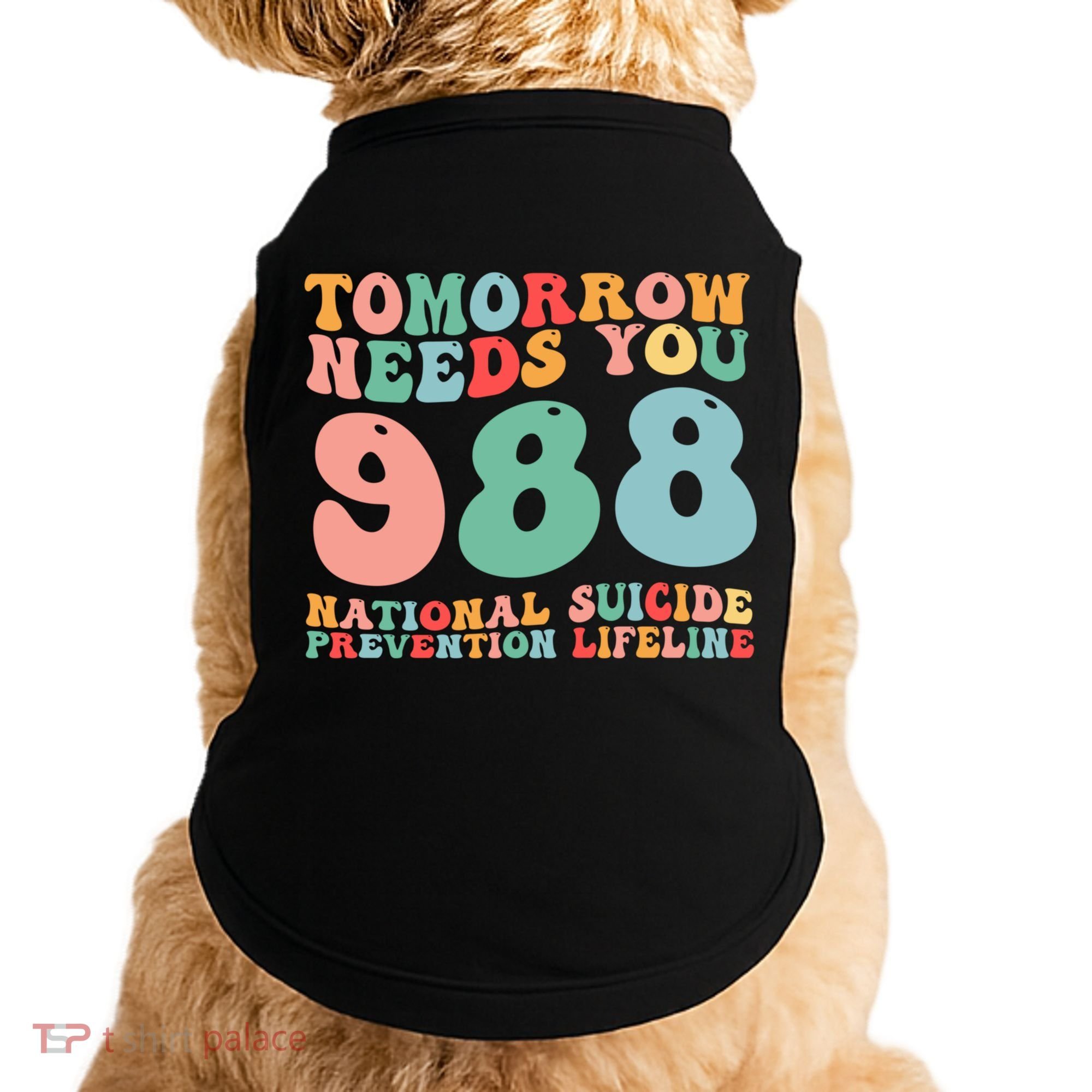 988 Suicide Prevention National Suicide Prevention Lifeline Doggie Tank