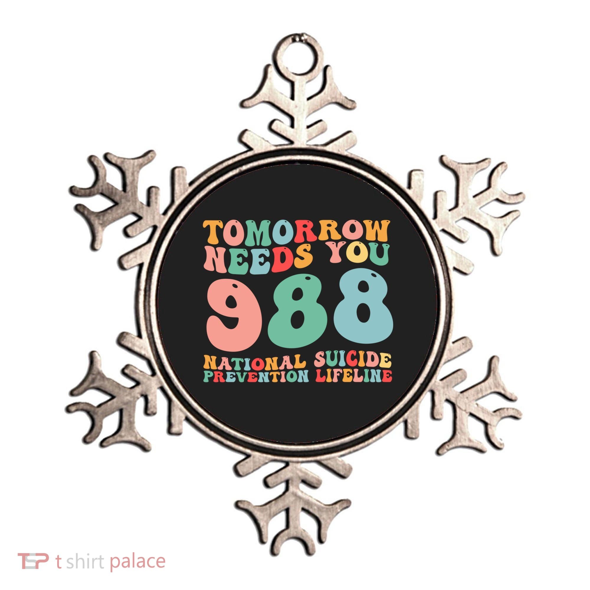 988 Suicide Prevention National Suicide Prevention Lifeline Ornament