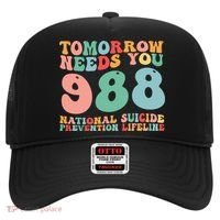 988 Suicide Prevention National Suicide Prevention Lifeline Hat thumb 0