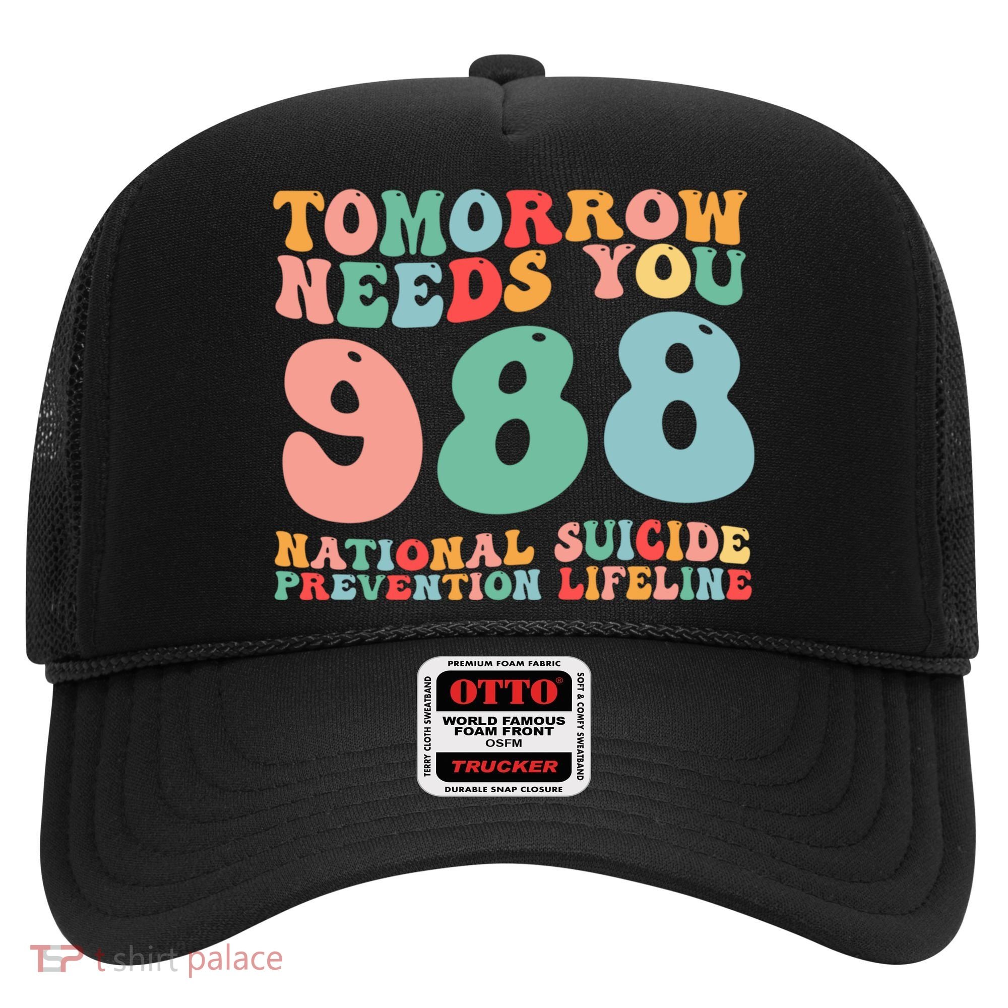 988 Suicide Prevention National Suicide Prevention Lifeline Hat