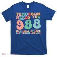 988 Suicide Prevention National Suicide Prevention Lifeline T-Shirt thumb 0