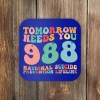 988 Suicide Prevention National Suicide Prevention Lifeline Coaster thumb 0