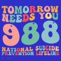 988 Suicide Prevention National Suicide Prevention Lifeline Mousepad thumb 1