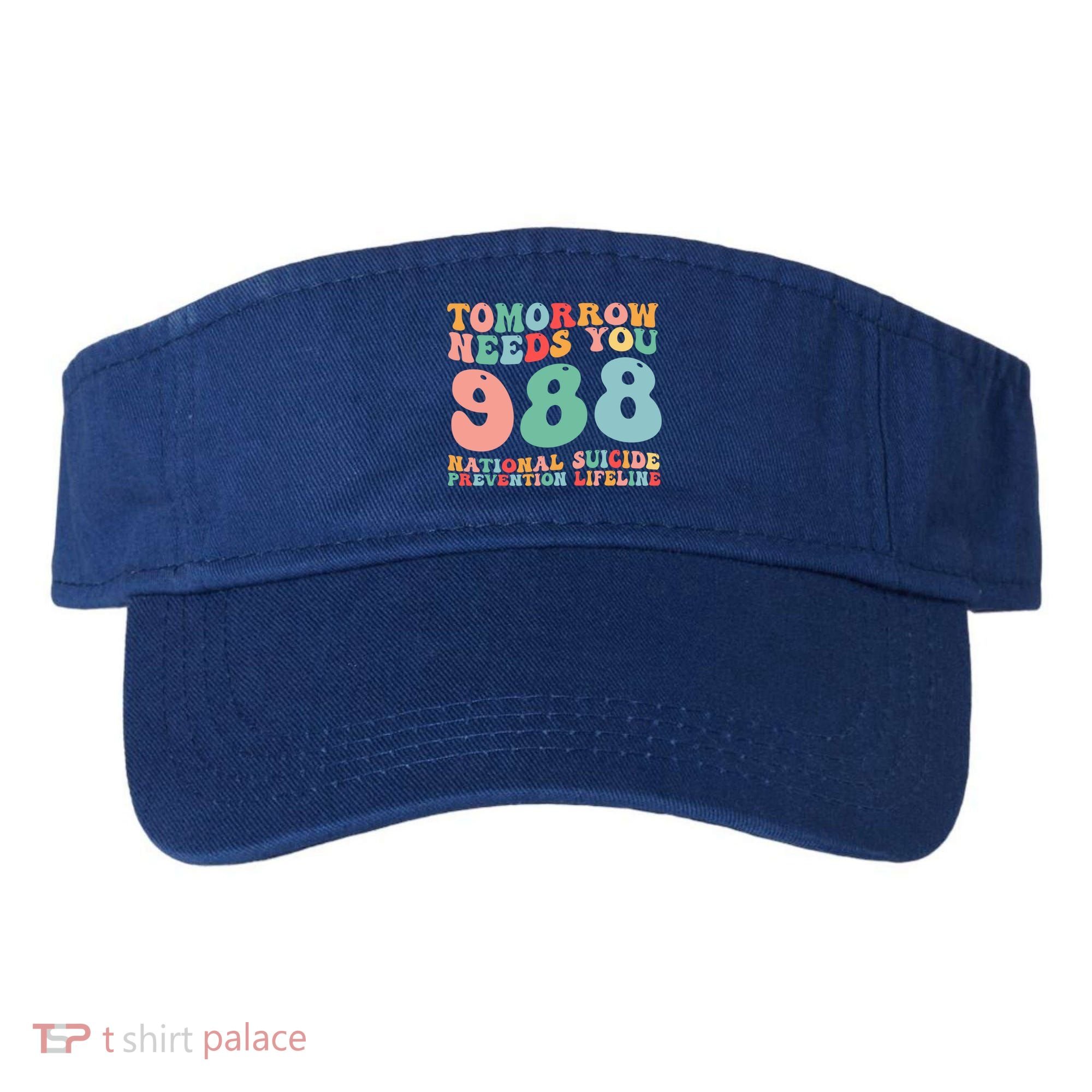 988 Suicide Prevention National Suicide Prevention Lifeline Visor